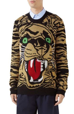 gucci sweater tiger fake|gucci tiger sweater women.